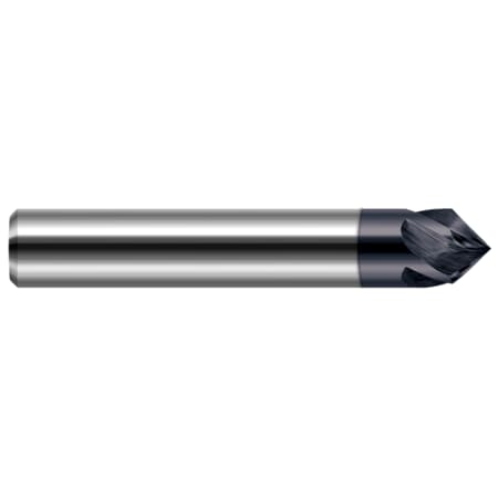 Harvey Tool Chamfer Cutter - Pointed - Helical Flutes, 0.2500" 888816-C3